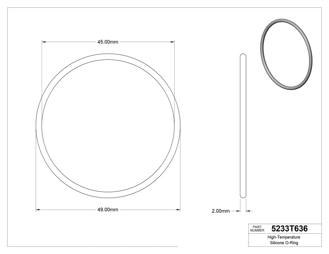 Technical drawing - 5233T636